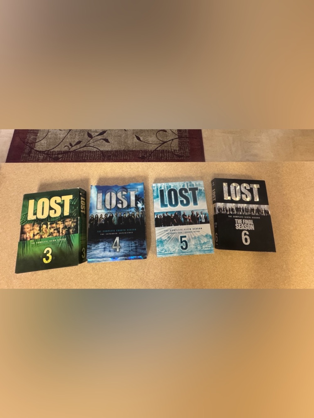 Lot of LOST Seasons 3-6 DVD Box Set